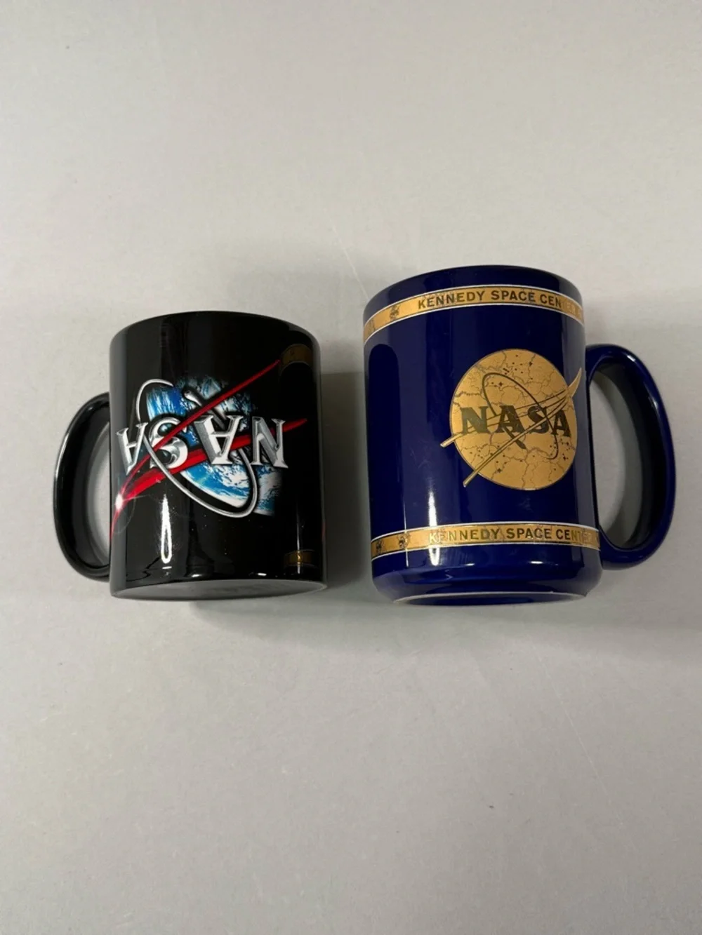 NASA Mug Set Kennedy Space Center 1998‎ Vintage Lot